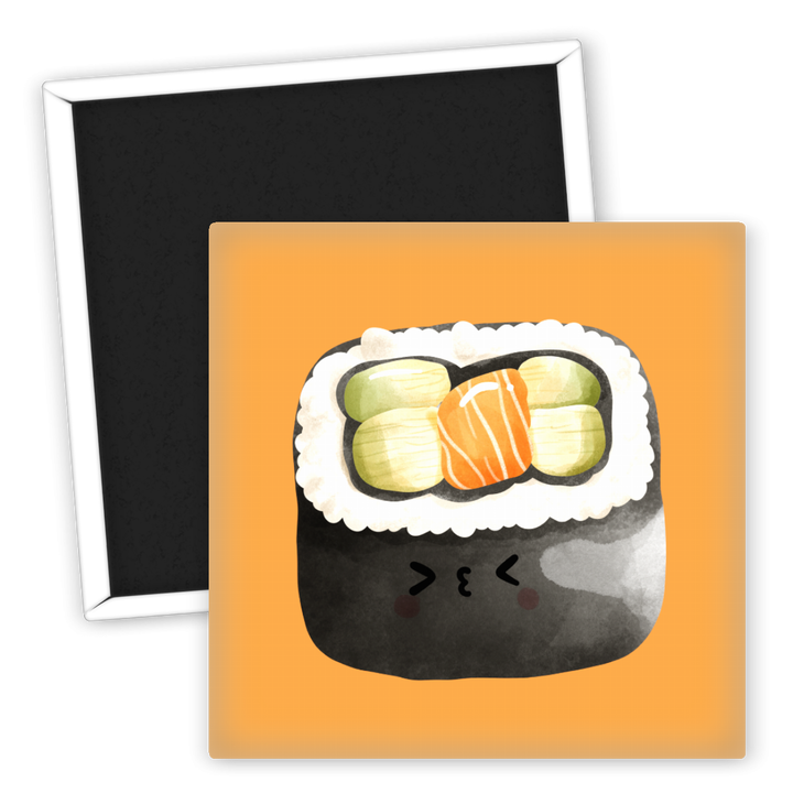Zum Produkt Süßer Sushi Kühlschrankmagnet für Food Liebhaber