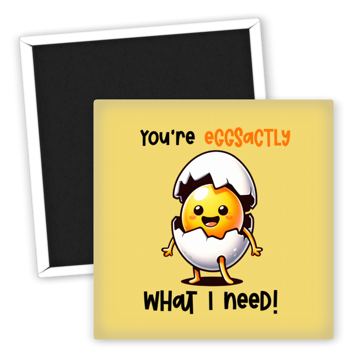 Zum Produkt Kühlschrankmagnet Eiermotiv You're Egg-sactly What I Need
