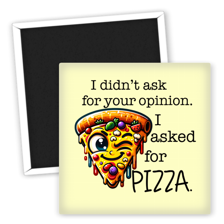 Zum Produkt Lustiger Kühlschrankmagnet Pizza Motiv für Food Liebhaber
