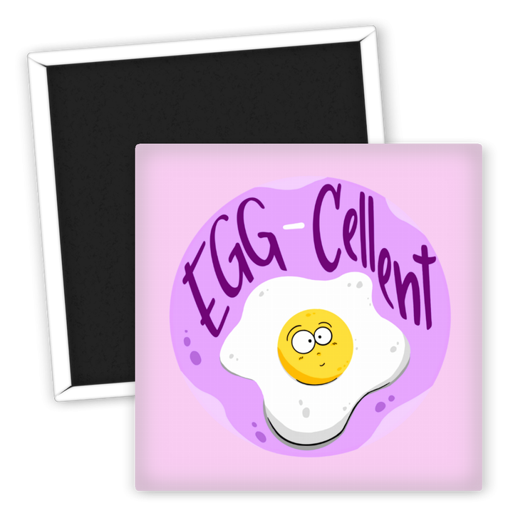 Zum Produkt Kühlschrankmagnet Eier Motiv EGG-Cellent für die Küche