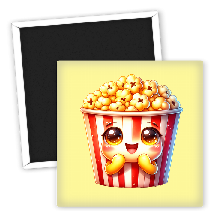 Zum Produkt Kühlschrankmagnet Popcorn süß und lustig für Food-Liebhaber