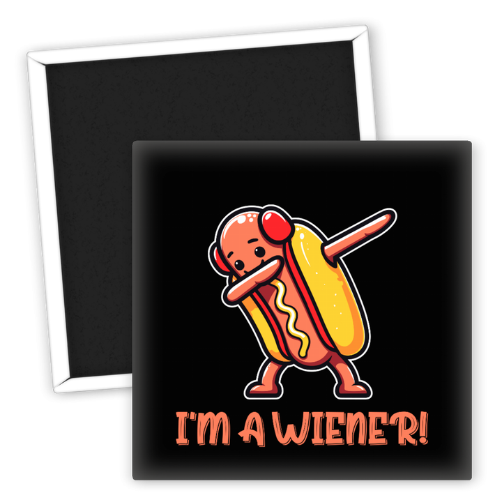 Zum Produkt Kühlschrankmagnet witzige Wurst im Hotdog Design
