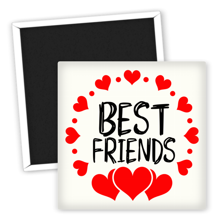 Zum Produkt Best Friends Kühlschrankmagnet mit Herz-Motiv  für Familie