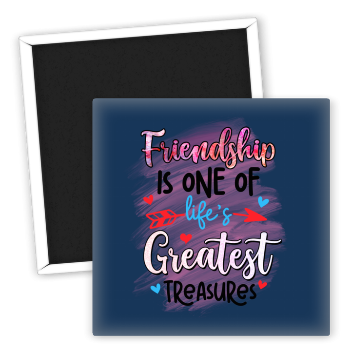 Zum Produkt Kühlschrankmagnet Friendship life's greatest treasures Geschenkideen