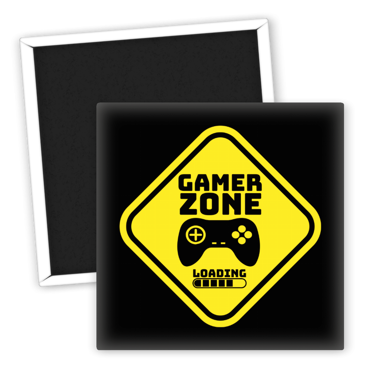 Zum Produkt Kühlschrankmagnet Gamer Zone Loading für Spieleliebhaber