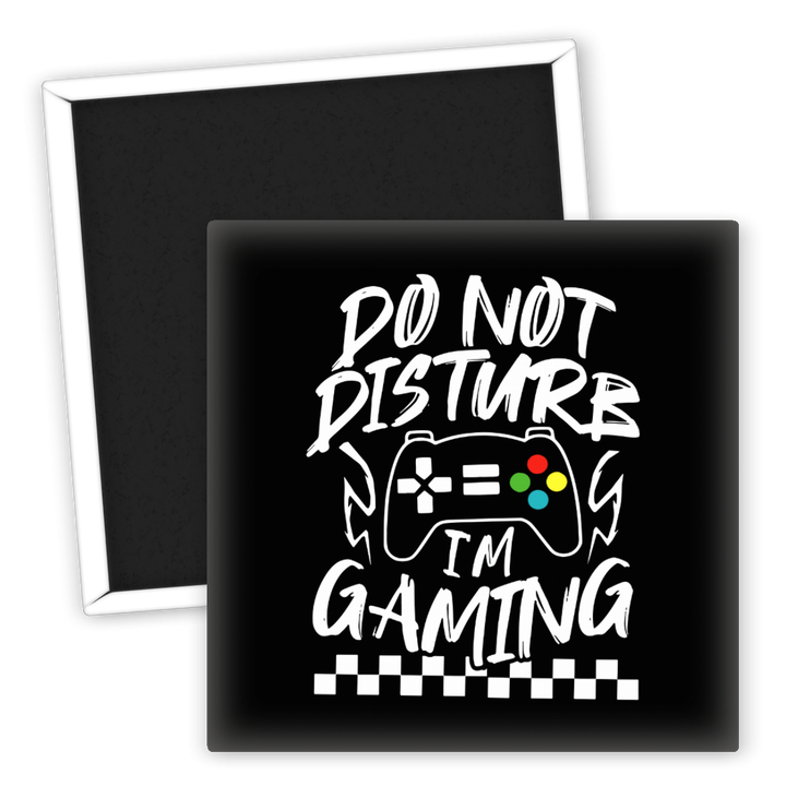 Zum Produkt Kühlschrankmagnet Gamer Do Not Disturb I'm Gaming Design
