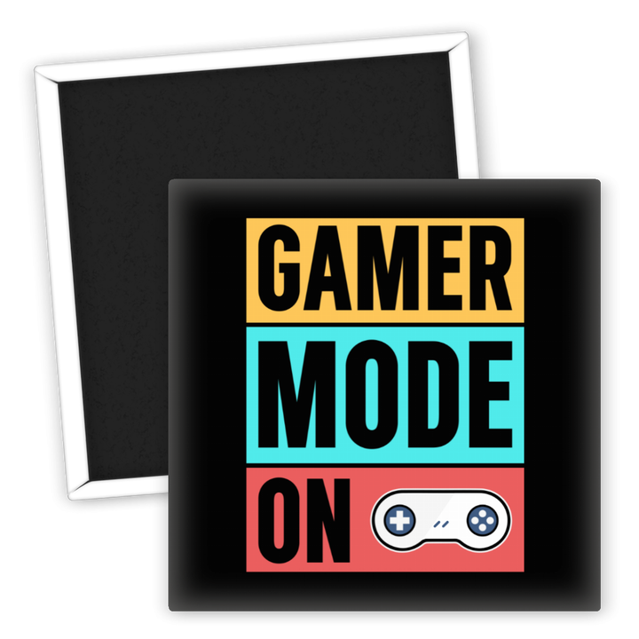 Zum Produkt Kühlschrankmagnet Gamer Mode On mit Controller Design