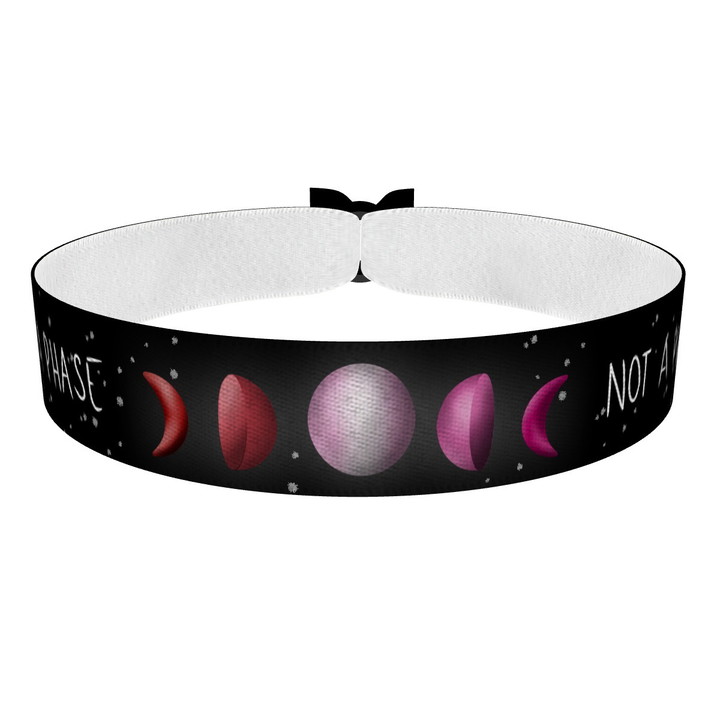 Zum Produkt Lesbian - It's not a phase Stoffarmband