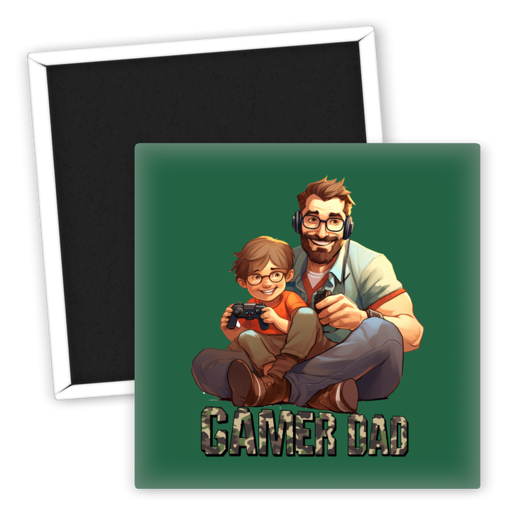 Zum Produkt Gamer Dad Kühlschrankmagnet für Väter und Zockerfreunde