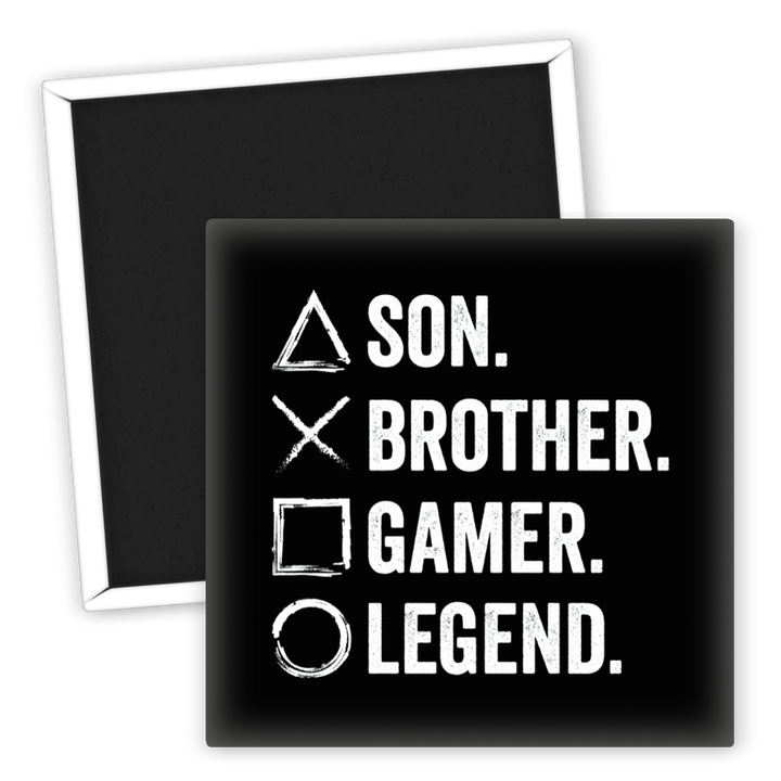Zum Produkt Kühlschrankmagnet Gamer Sohn Bruder Legende Gaming Zubehör