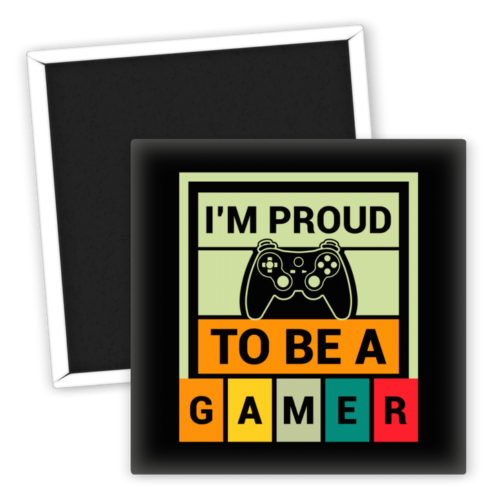 Zum Produkt Kühlschrankmagnet Gamer Stolz auf Gamer Lifestyle Decor
