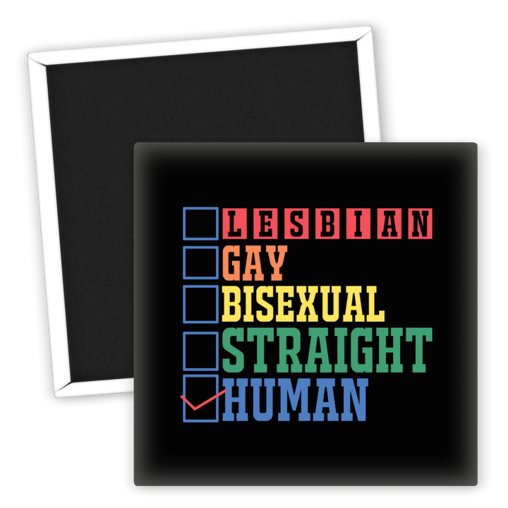 Zum Produkt Kühlschrankmagnet LGBTQ Menschlichkeit Magnet Geschenk