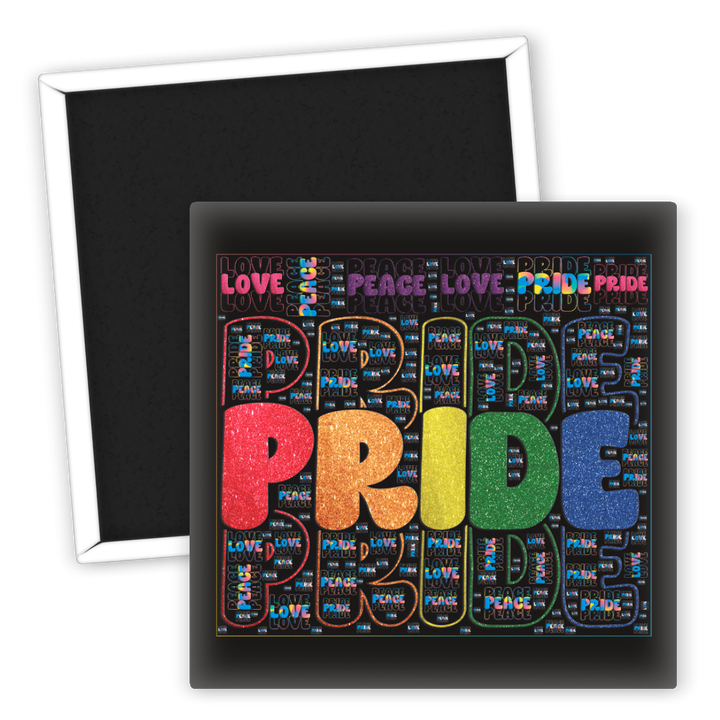 Zum Produkt Pride Magnet LGBTQ Liebe Frieden Deko Geschenk