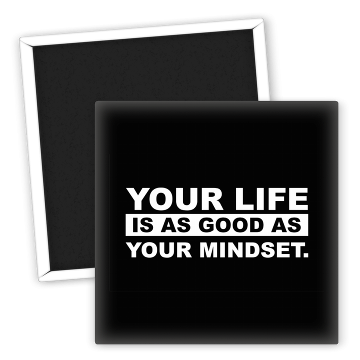 Zum Produkt Kühlschrankmagnet Motivation Mindset Lebensqualität Deko