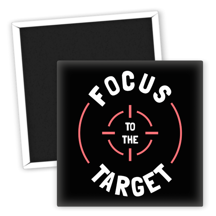 Zum Produkt Kühlschrankmagnet Motivation Fokus auf Zielsetzung