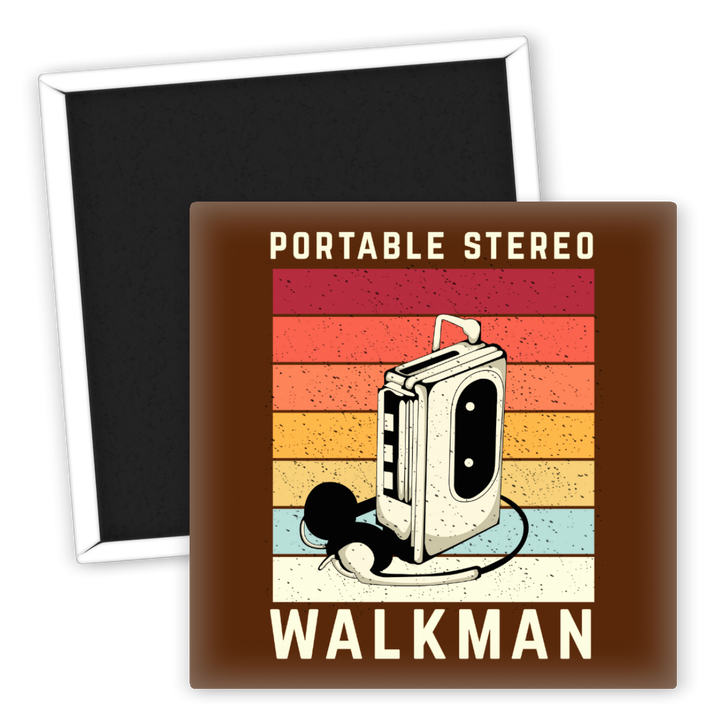 Zum Produkt Vintage Walkman Kühlschrankmagnet für Musikliebhaber
