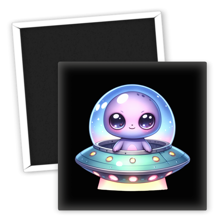 Zum Produkt Kühlschrankmagnet Alien Raumschiff niedlicher Space Magnet