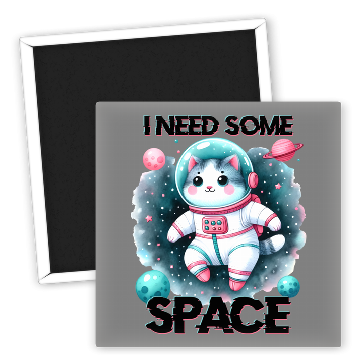 Zum Produkt Kühlschrankmagnet Raumkatze Astronautenmotiv für Space Liebhaber