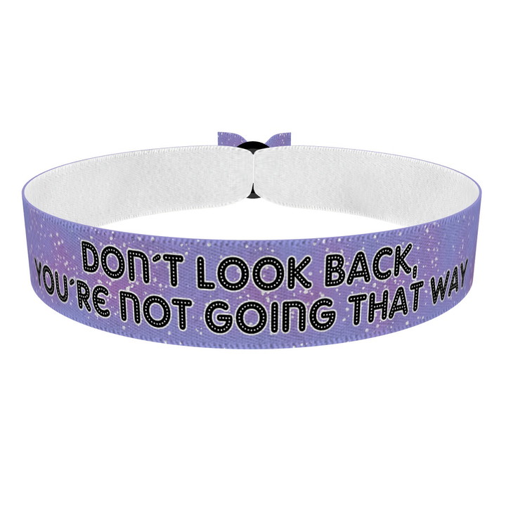 Zum Produkt Don't look back Stoffarmband