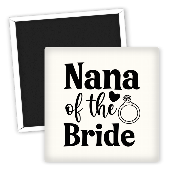 Zum Produkt Kühlschrankmagnet Nana of the Bride Hochzeit Geschenkidee