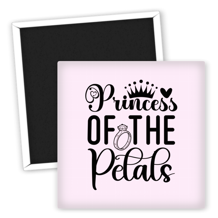 Zum Produkt Kühlschrankmagnet Hochzeit Princess of the Petals Ring Krone