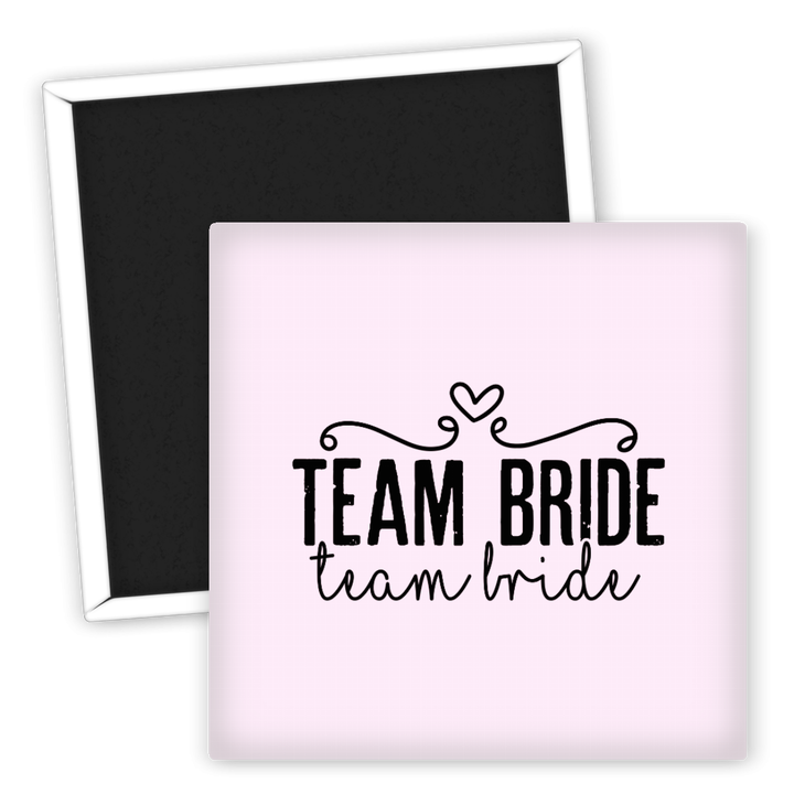 Zum Produkt Kühlschrankmagnet Team Bride Hochzeitsdekoration Geschenke