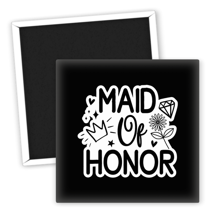 Zum Produkt Kühlschrankmagnet Maid of Honor Hochzeit Geschenkidee Dekor