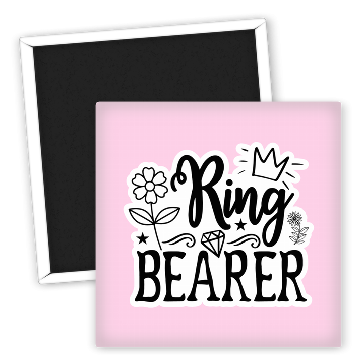 Zum Produkt Kühlschrankmagnet Ring Bearer Hochzeit Geschenk deko motiv