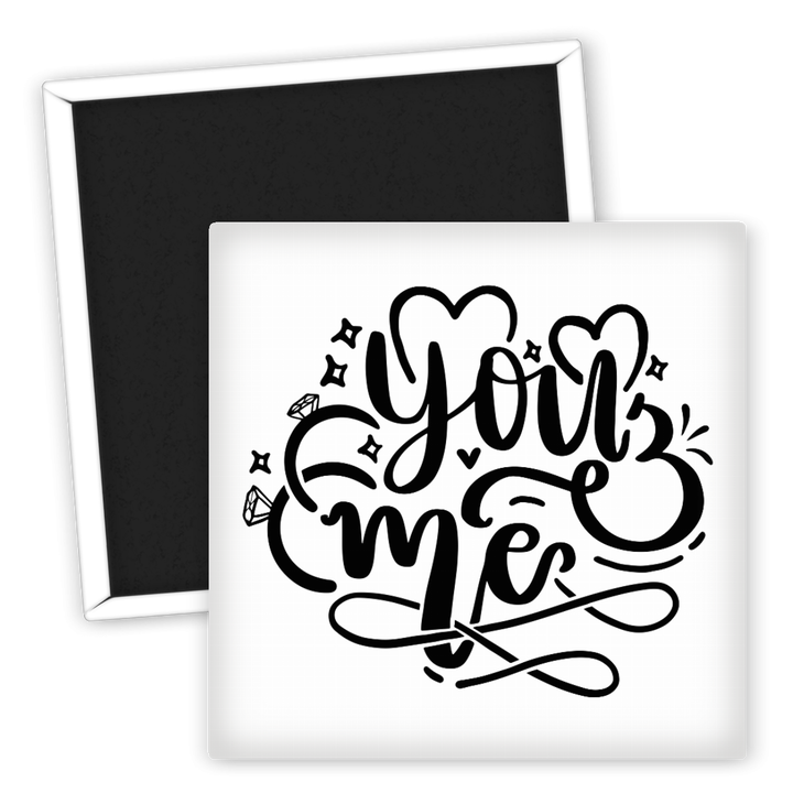 Zum Produkt Kühlschrankmagnet Hochzeit You Me romantisches Geschenk dekorativ