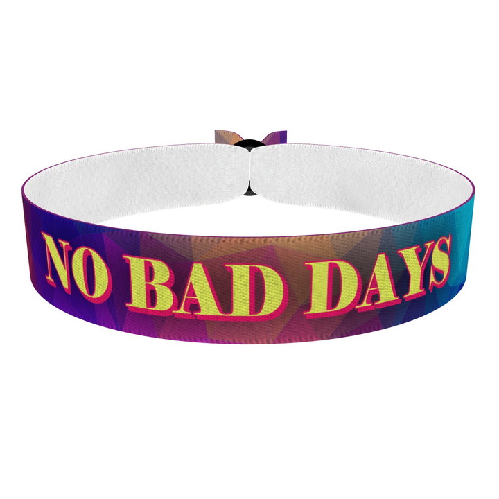 Zum Produkt No bad days Stoffarmband