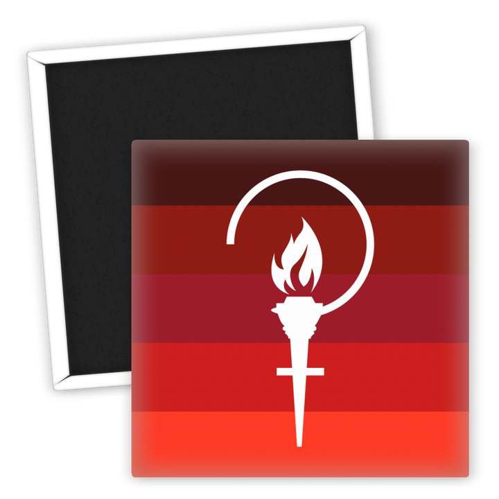 Zum Produkt LGBTQ Kühlschrankmagnet Pride Flagge für queere Weiblichkeit