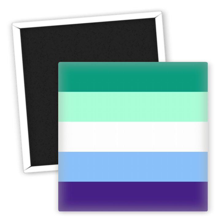 Zum Produkt LGBTQ Kühlschrankmagnet 5 Streifen schwule Pride Flagge