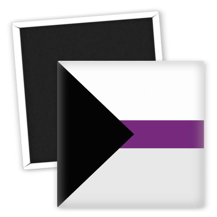 Zum Produkt LGBTQ Kühlschrankmagnet Demisexuell Pride Flagge handgefertigt