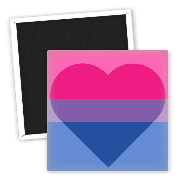 Zum Produkt LGBTQ Kühlschrankmagnet Alternative Biromantic Pride Flagge modern