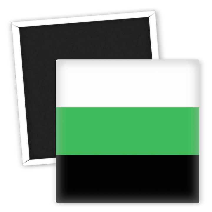 Zum Produkt LGBTQ Kühlschrankmagnet Neutrois Pride Flagge hochwertig