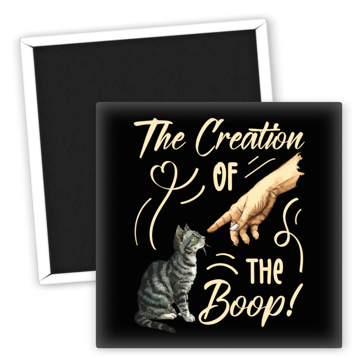 Zum Produkt Kühlschrankmagnet Creation of the Boop für Katzenliebhaber