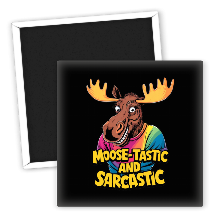 Zum Produkt Moose-tastic and sarcastic Kühlschrankmagnet