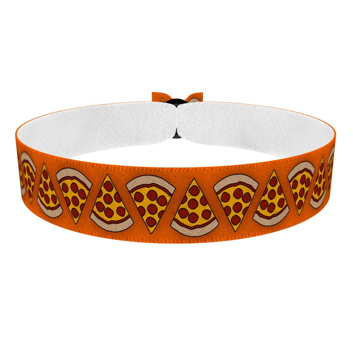 Zum Produkt Get me that pizza Stoffarmband