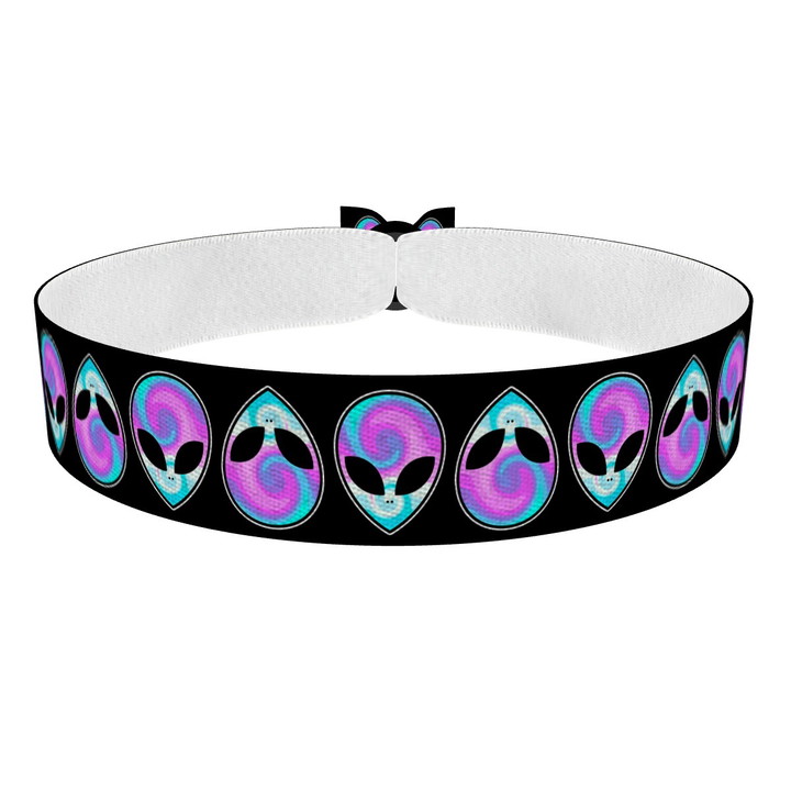 Zum Produkt Aliens kontur Stoffarmband