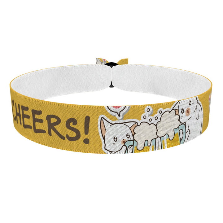 Zum Produkt Cheers! Stoffarmband