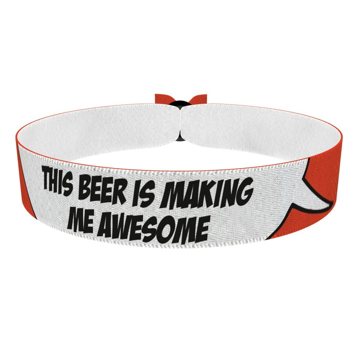 Zum Produkt This beer is making me awesome Stoffarmband