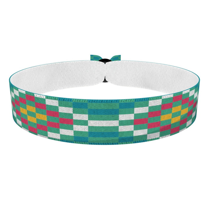 Zum Produkt Turquoise Caro Stoffarmband