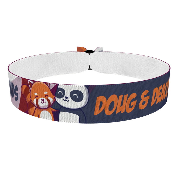 Zum Produkt Panda fox friendship Stoffarmband