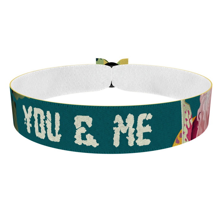 Zum Produkt You & me Stoffarmband
