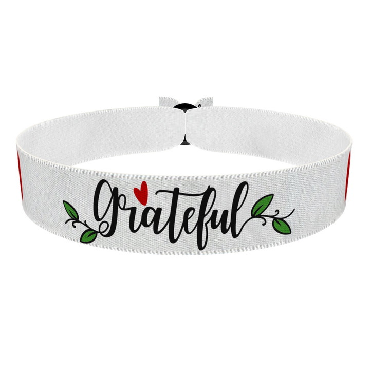 Zum Produkt Grateful colour Stoffarmband