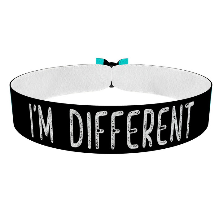 Zum Produkt I'm different Stoffarmband