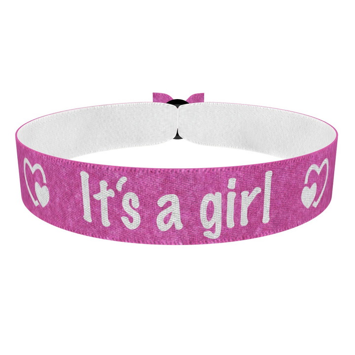 Zum Produkt It's a girl Stoffarmband