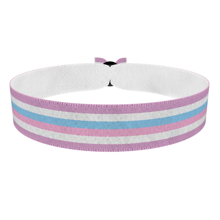 Zum Produkt Bigender - Flagge Stoffarmband