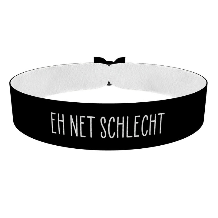 Zum Produkt Eh net schlecht Stoffarmband