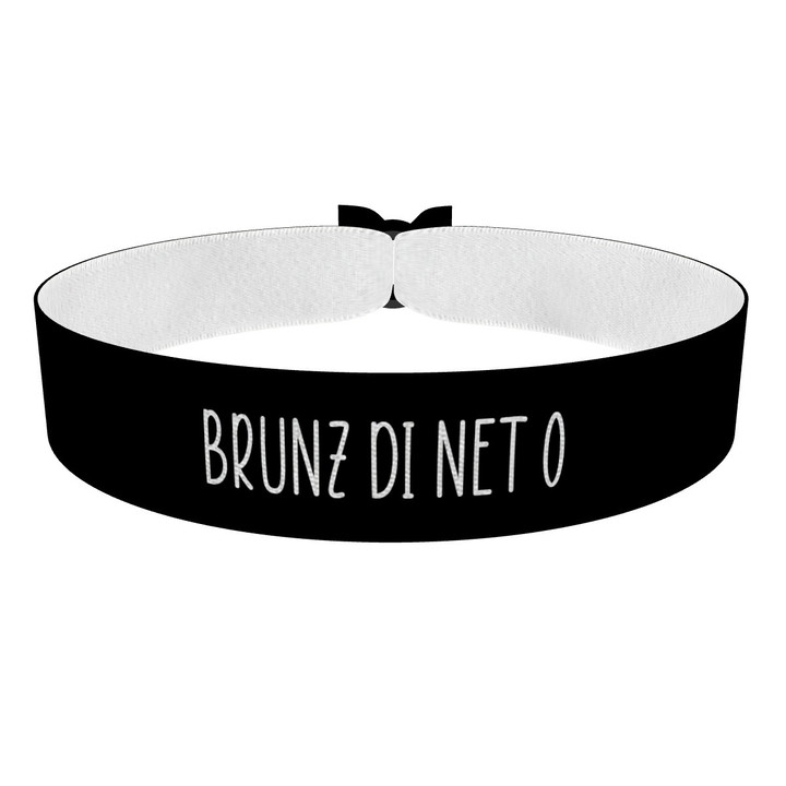 Zum Produkt Brunz di net o Stoffarmband